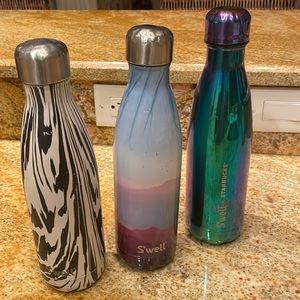 Swell bottles set of 3